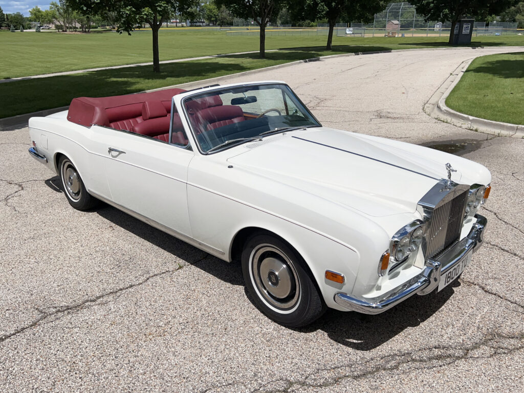 71 Rolls-Royce Corniche convertible