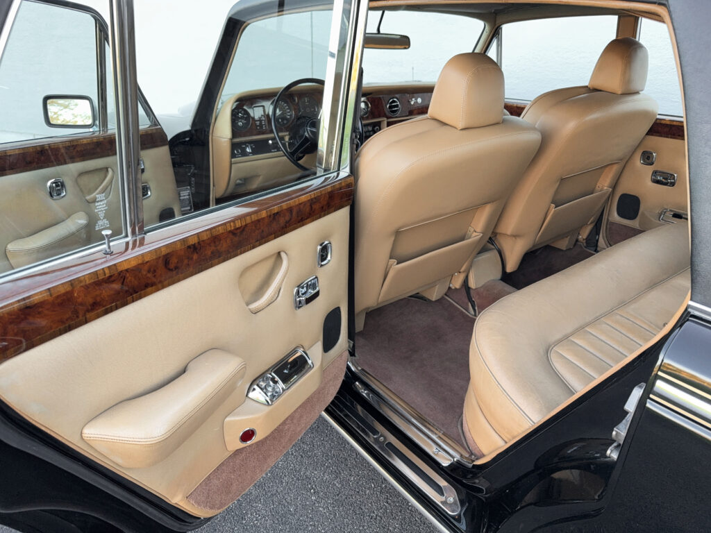 1979 Silver Shadow II in Masons Black with Deep Fawn hides