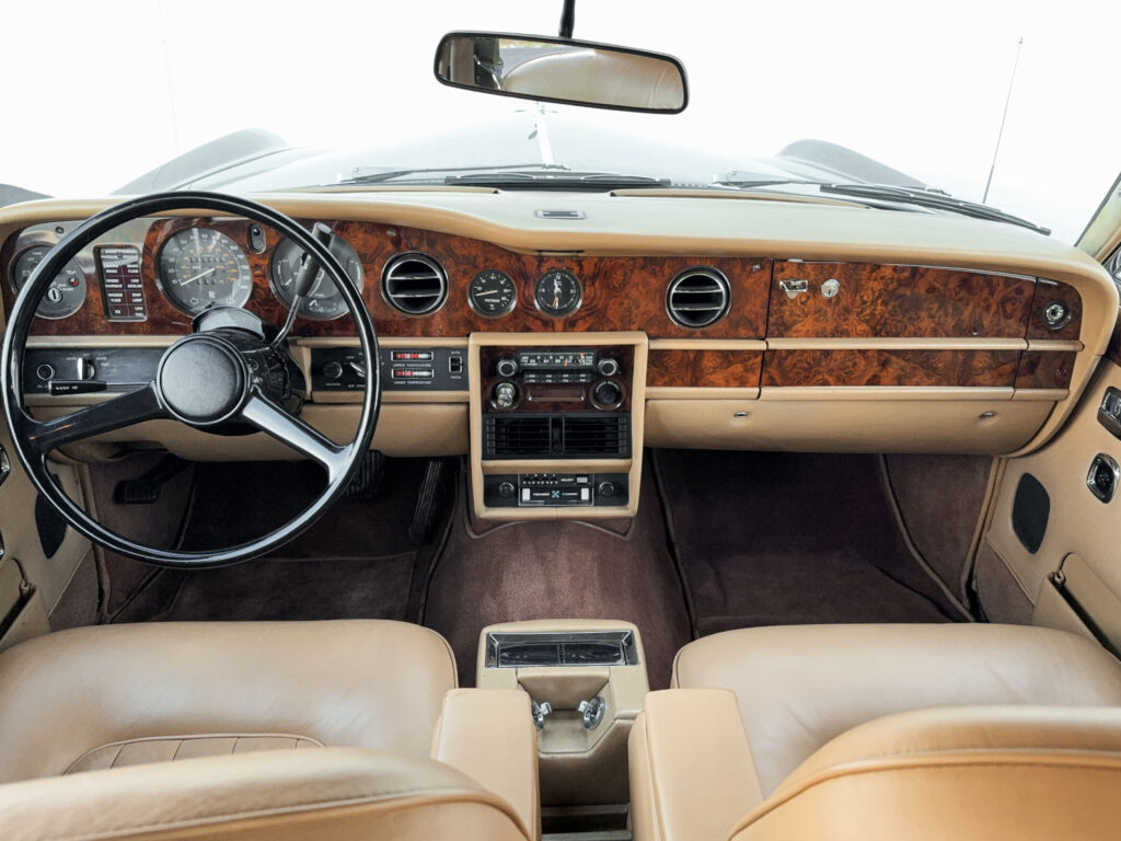 1979 Silver Shadow II in Masons Black with Deep Fawn hides