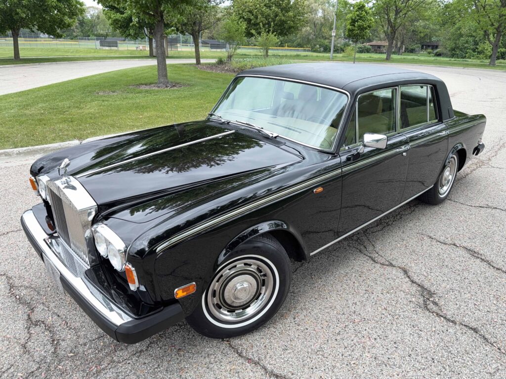 1979 Silver Shadow II in Masons Black with Deep Fawn hides