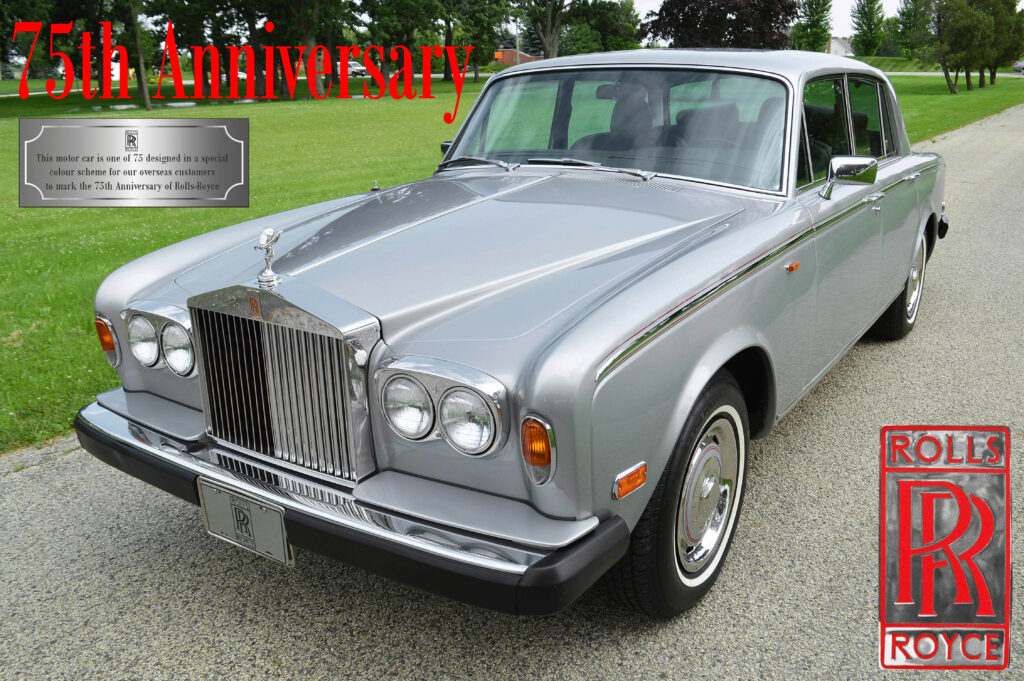 75th Anniversary Edition Rolls-Royce Silver Shadow II